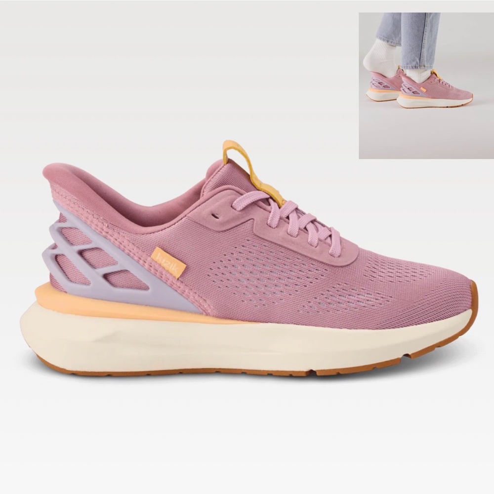 Kizik Women's Athens 2 Sneakers in Lilas and Thistle